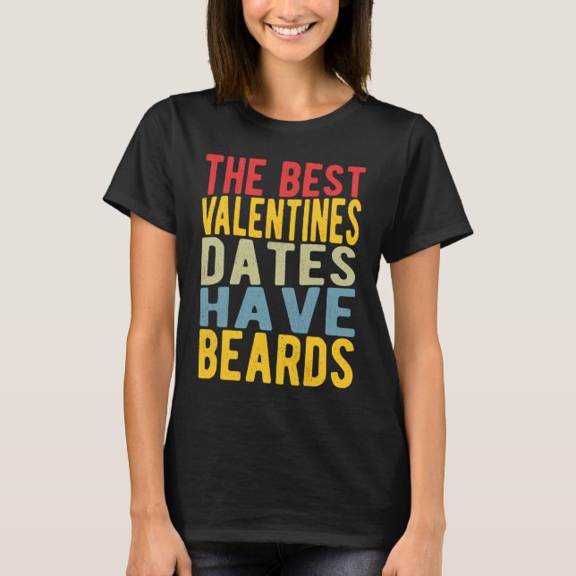 Camiseta Os melhores Namorados com barba (Frente)