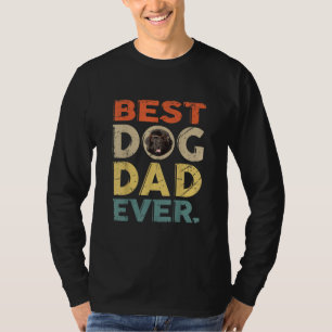 Camiseta Os melhores pais de cães ofertas para o dia seg