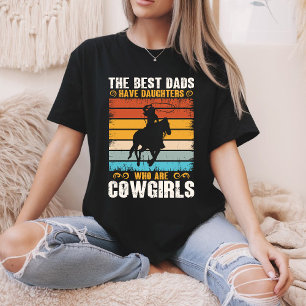 Camiseta Os Melhores Pais Têm Filhas Que São Garotas De Vac