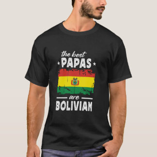 Camiseta Os Melhores Papais são Dia dos Pais Boliviano Band