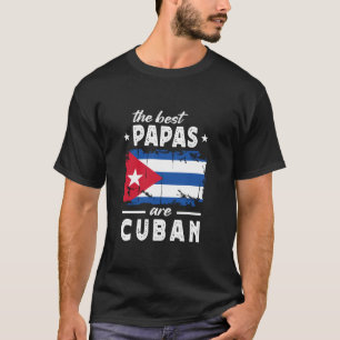 Camiseta Os Melhores Papás são Bandeira do Dia dos Pais Cub