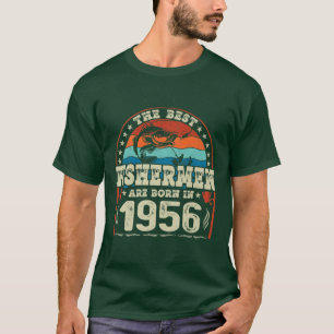 Camiseta Os Melhores Pescadores São Nasceres Em 1956