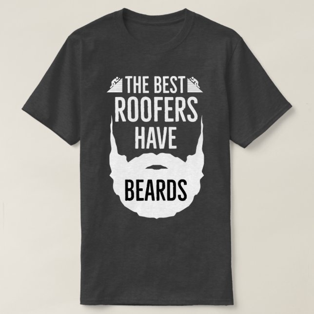 Camiseta Os Melhores Roofers Têm Barras (Frente do Design)