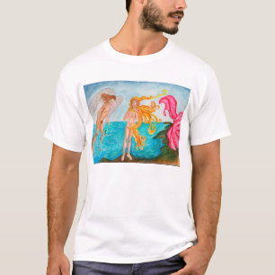 Camiseta Os melhores t-shirt da arte - anjo com Bubblegum &