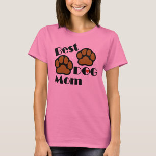 Camiseta Os melhores t-shirt e presentes da mamã do cão