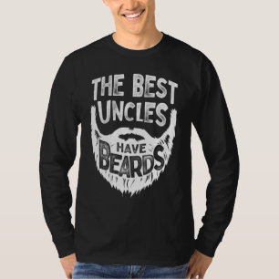 Camiseta Os melhores tios têm barba masculina D