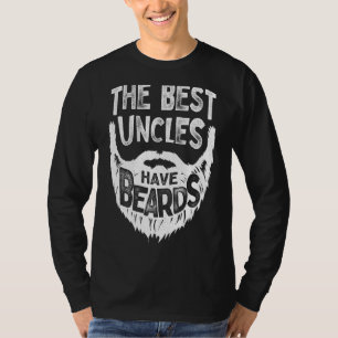 Camiseta Os melhores tios têm barba masculina D