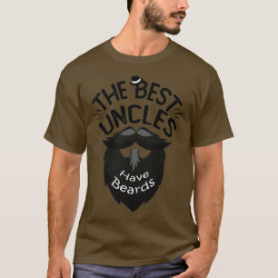 Camiseta Os melhores tios têm barbas... o dom engraçado do 