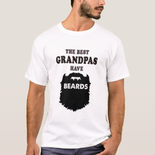 Camiseta os melhores vovôs têm o t-shirt dos homens do