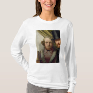 Camiseta Os membros do clube do artista de Hamburgo, 1840