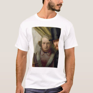 Camiseta Os membros do clube do artista de Hamburgo, 1840