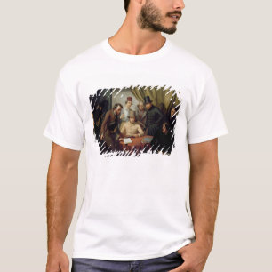 Camiseta Os membros do clube do artista de Hamburgo, 1840 2