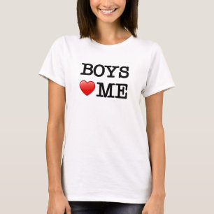 Camiseta Os meninos amam-me