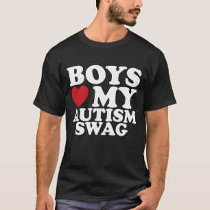 Camiseta Os Meninos Amam o Meu Coração de Conscientização s