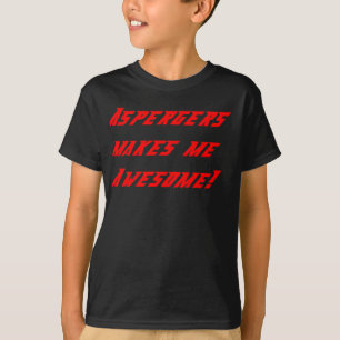 Camiseta os meninos Aspergers fazem-me impressionante