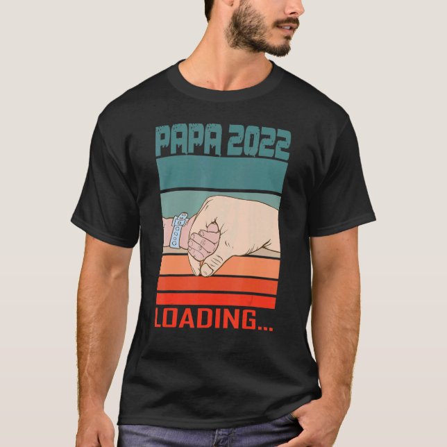Camiseta Os Meninos Logo Estarão Pai Esperando Pai Ser Papa (Frente)