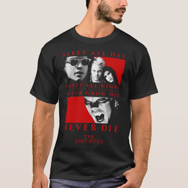 Camiseta Os Meninos Perdidos Nunca Morrem (Frente)