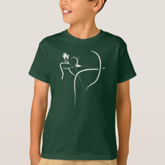 Camiseta Os meninos Recurve o T do arqueiro