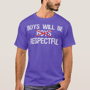 Camiseta Os Meninos Serão Feministas Respeitantes Homens, M