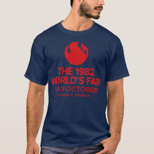 Camiseta Os Meses do Fair Knoxville Tennessee Meses de 1982