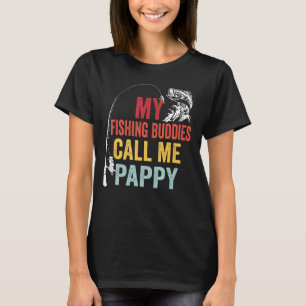 Camiseta Os Meus Amigos De Pesca Favoritos Chamam-Me Pappy