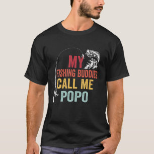 Camiseta Os Meus Amigos De Pesca Favoritos Chamam-Me Peixe