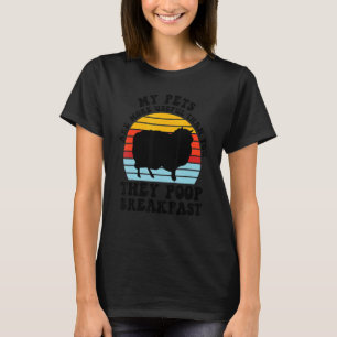 Camiseta Os Meus Animais De Companhia São Mais Úteis Que Os