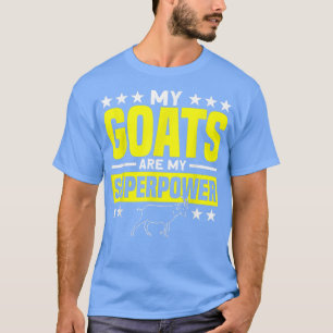 Camiseta Os Meus Caprinos São A Minha Fazenda De Caprinos D
