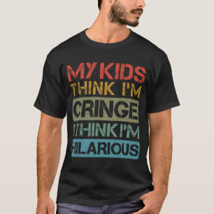 Camiseta Os meus filhos acham que sou um Pai hilário