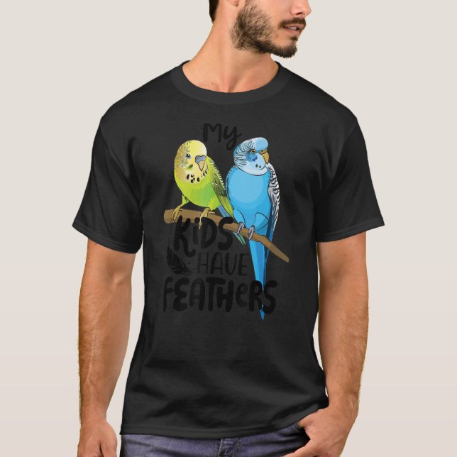 Camiseta Os Meus Filhos Têm Penas Cujo Pet Bir (Frente)