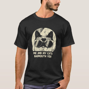 Camiseta Os Meus Gatos Bastam-Te Gato Engraçado Mãe Humor G