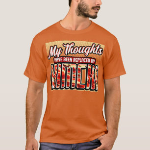 Camiseta Os Meus Pensamentos Foram Substituídos Por Kimchi