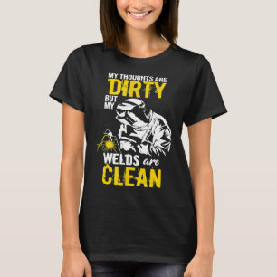 Camiseta Os Meus Pensamentos São Sujos, Mas As Minhas Solas
