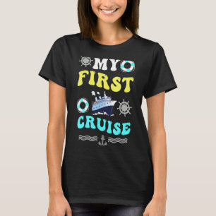 Camiseta Os Meus Primeiros Cruzeiros, Mulheres E Meninos, R