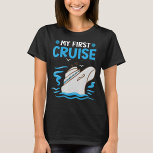 Camiseta Os Meus Primeiros Cruzeiros, Mulheres E Meninos, R