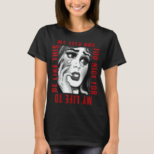 Camiseta Os Meus Tits São Muito Bons Para A Minha Vida Ser