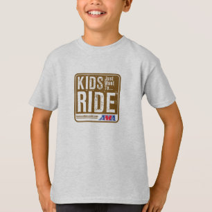 Camiseta Os miúdos apenas querem montar t-shirt da