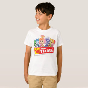 Camiseta Os miúdos de Fixies Fixie