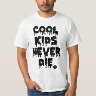 CAMISETA OS MIÚDOS LEGAL NUNCA MORREM