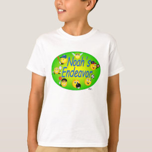 Camiseta Os miúdos tee com logotipo