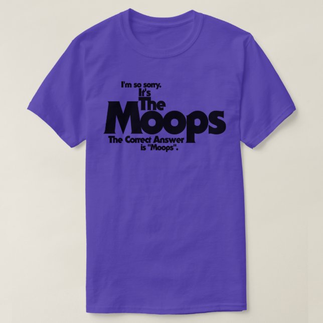 Camiseta Os Moops (Frente do Design)