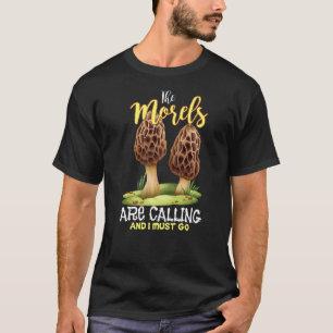 Camiseta Os Morels estão ligando e eu tenho que ir engraçad