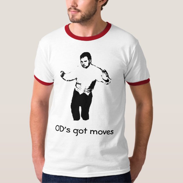 Camiseta Os movimentos obtidos do OD (Frente)