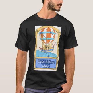 Camiseta Os mundos terminam T preto