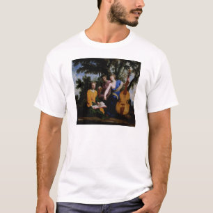 Camiseta Os musas Melpomene, Erato e Polymnia, 1652-55