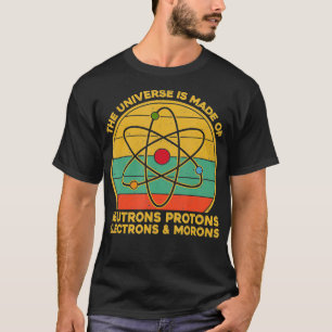 Camiseta Os Neutrões Universos Protons Éteres
