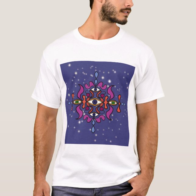 Camiseta Os Olhos Têm Isso Olhos Místicos (Frente)