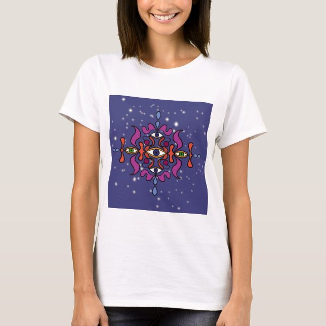 Camiseta Os Olhos Têm Isso Olhos Místicos (Frente)