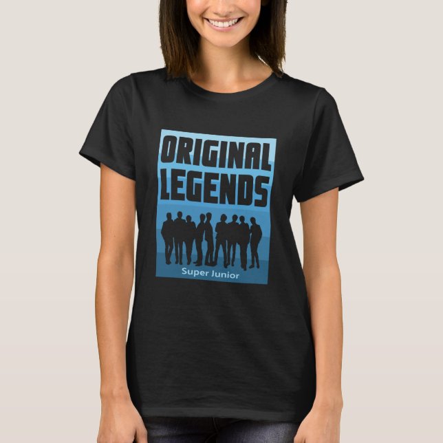 Camiseta Os Orginais - K-Pop Super Junior (Frente)