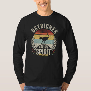 Camiseta Os Ostros Da Vintage Retro São O Meu Espírito Anim